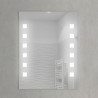 ESPEJO DE BANO LED 60X80 CM SERIE DINAMARCA BENOTTI