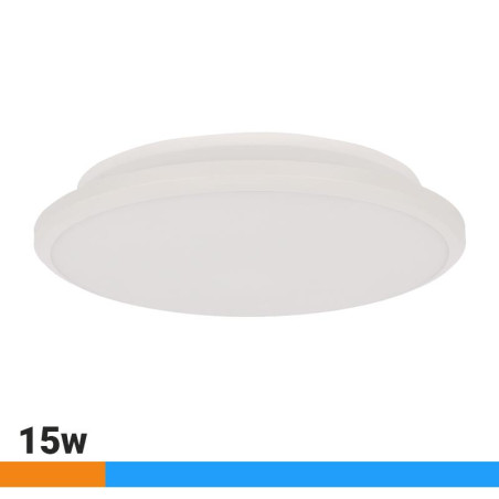 APLIQUE LED TECHO REDONDO 15W LUZ FRIA AIRMEC