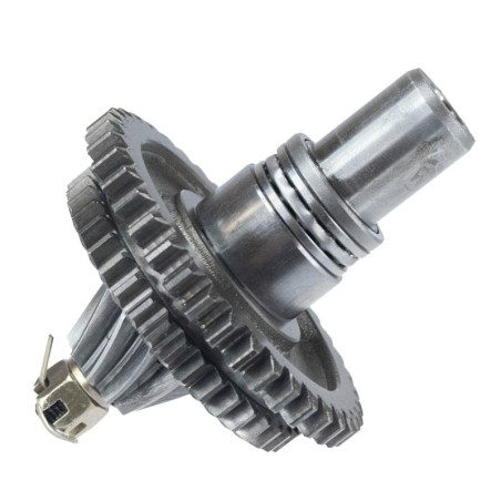 EJE CON PLATOS DENTADOS CAJA CAMBIOS MOTOCULTOR TK113 194 TAKUMA