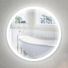 ESPEJO DE BANO LED REDONDO 70X70CM SERIE MALIBU BENOTTI