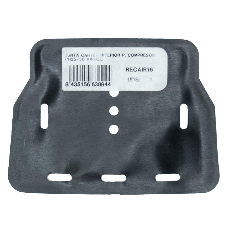 JUNTA CARTER INFERIOR P COMPRESOR CH25 50 AIRMEC