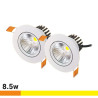 FOCOS DE TECHO LED KIT 2 EMPOTRABLES 85W LUZ CALIDA AIRMEC