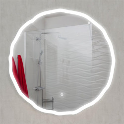 ESPEJO DE BANO LED REDONDO 60X60CM SERIE CANCUN BENOTTI