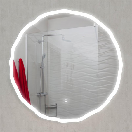 ESPEJO DE BANO LED REDONDO 60X60CM SERIE CANCUN BENOTTI