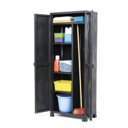 ARMARIO MULTIUSOS ESCOBERO SERIE ZIMBABUE DONNA GARDEN 68X39X1715 CM