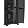 ARMARIO MULTIUSOS ESCOBERO SERIE ZIMBABUE DONNA GARDEN 68X39X1715 CM