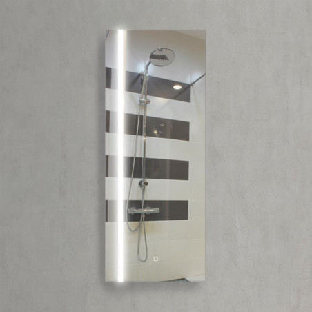 ESPEJO DE BANO LED 40X100 CM SERIE CANADA BENOTTI