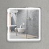 ESPEJO DE BANO LED 80X80 CM SERIE BOSTON BENOTTI