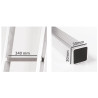 ESCALERA TELESCOPICA ALUMINIO 3X4 PELDANOS AIRMEC