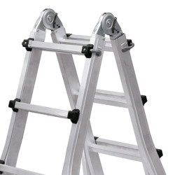 ESCALERA TELESCOPICA ALUMINIO 5X5 PELDANOS AIRMEC