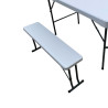 MESA DE RESINA CON 2 BANCOS DONNA GARDEN