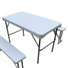 MESA DE RESINA CON 2 BANCOS DONNA GARDEN