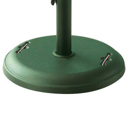 BASE DE SOMBRILLA REDONDA VERDE SERIE PHI PHI DONNA GARDEN 22 KG