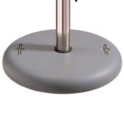 BASE DE SOMBRILLA REDONDA GRIS SERIE PHI PHI DONNA GARDEN 22 KG