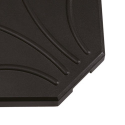 BASE DE SOMBRILLA 1 4 NEGRA SERIE NAVAGIO DONNA GARDEN 25 KG