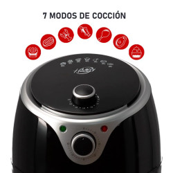 FREIDORA DE AIRE CALIENTE 26 LTS 1200W LARRYHOUSE
