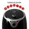 FREIDORA DE AIRE CALIENTE 26 LTS 1200W LARRYHOUSE