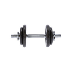 MANCUERNA DE 10KG CON ESTUCHE Y BARRA DE ROSCA HEIMSPORT