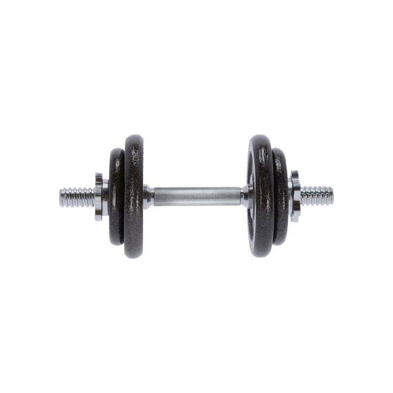 MANCUERNA DE 10KG CON ESTUCHE Y BARRA DE ROSCA HEIMSPORT