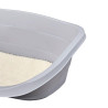 CAMA MASCOTAS PLASTICO 80X545X245CM GRIS DONNA GARDEN
