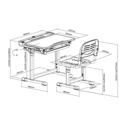 JUEGO MESA SILLA VOLTEN