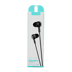 AURICULARES CON CABLE 35 MM MICROFONO NEGRO USAMS