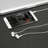 AURICULARES CON CABLE 35 MM MICROFONO BLANCO USAMS