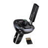 CARGADOR DE COCHE DUAL USB 34A CON PANTALLA DIGITAL NEGRO USAMS