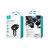 CARGADOR DE COCHE DUAL USB 34A CON PANTALLA DIGITAL NEGRO USAMS