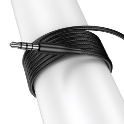 AURICULARES CON CABLE 12M NEGRO USAMS