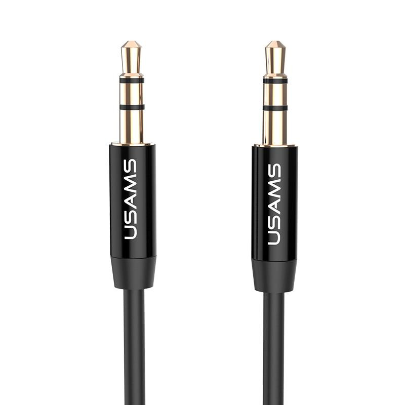 CABLE AUDIO AUXILIAR 10M NEGRO USAMS
