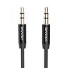 CABLE AUDIO AUXILIAR 10M NEGRO USAMS