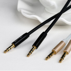 CABLE AUDIO AUXILIAR 10M NEGRO USAMS