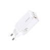 CARGADOR RAPIDO 65W USB CABLE SJ406 U43 BLANCO USAMS