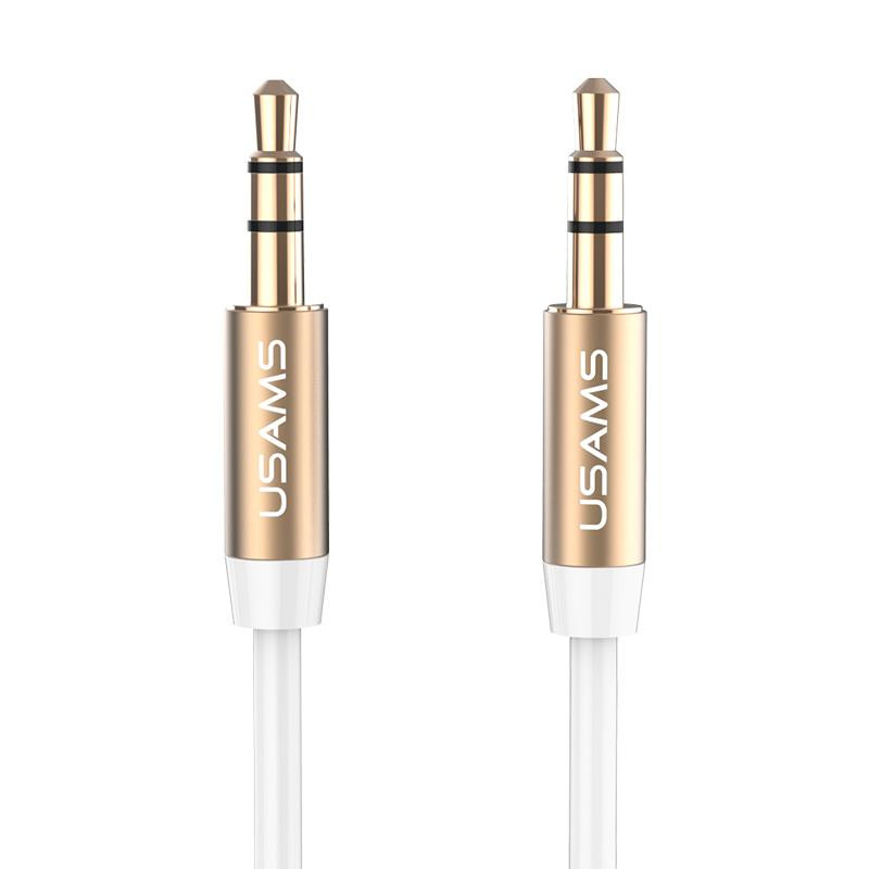 CABLE AUDIO AUXILIAR 10M BLANCO USAMS