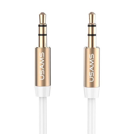 CABLE AUDIO AUXILIAR 10M BLANCO USAMS