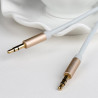 CABLE AUDIO AUXILIAR 10M BLANCO USAMS
