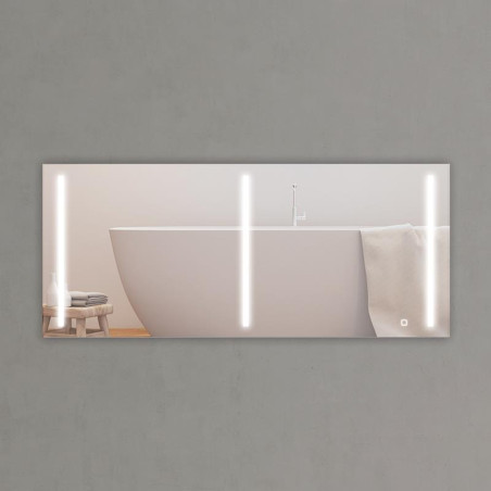 ESPEJO DE BANO LED 140X60 CM SERIE DOHA BENOTTI