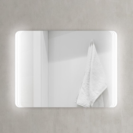 ESPEJO DE BANO LED 80X60 CM SERIE PANAMA BENOTTI