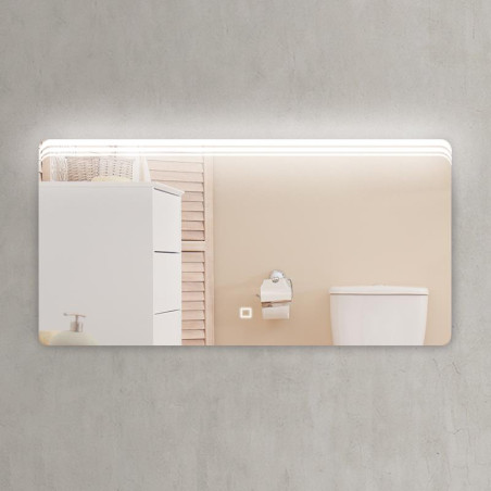ESPEJO DE BANO LED 100X60 CM SERIE BUCAREST BENOTTI