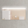 ESPEJO DE BANO LED 100X60 CM SERIE BUCAREST BENOTTI