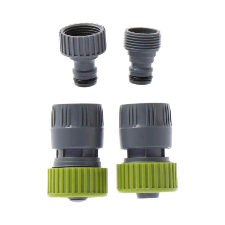 SET 4 CONECTORES MANGUERA 3 4 AIRMEC