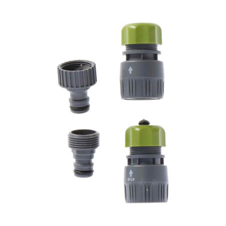 SET 4 CONECTORES MANGUERA 1 2 AIRMEC