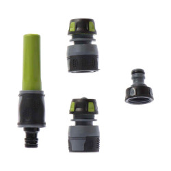 SET 4 PCS BOQUILLA DE RIEGO ADAPTADORES 1 2 5 8 3 4 AIRMEC