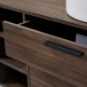 MUEBLE BANO WENGUE SERIE FIDES 100X46X90CM BENOTTI