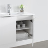 MUEBLE BANO BLANCO SERIE VENUS 60X46X55CM BENOTTI