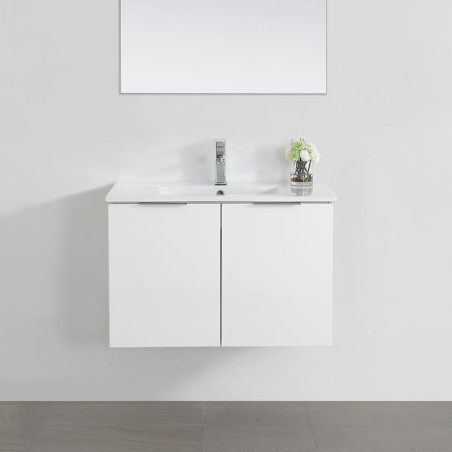 MUEBLE BANO BLANCO SERIE VENUS 80X46X55CM