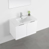 MUEBLE BANO BLANCO SERIE VENUS 80X46X55CM