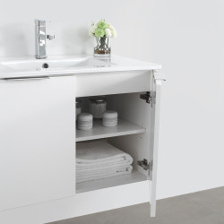 MUEBLE BANO BLANCO SERIE VENUS 80X46X55CM
