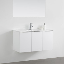 MUEBLE BANO BLANCO SERIE VENUS 100X46X55CM BENOTTI